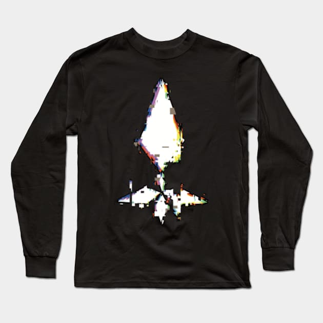 NNM5 Magic school kimberly glitch symbol / mark / logo subtle vector art from Nanatsuma / Reign of the Seven Spellblades / Nanatsu no Maken ga Shihai suru Anime Icons x Animangapoi august 2023 Long Sleeve T-Shirt by Animangapoi